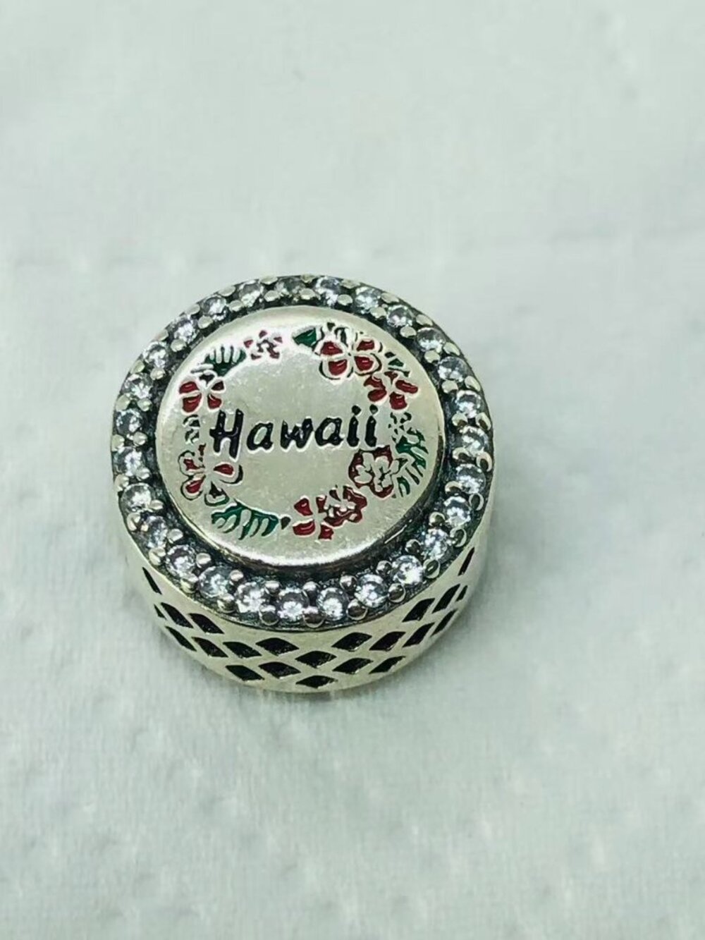✨ ✨Pandora Hawaii Bead Charm Hawaii Travel Button charm